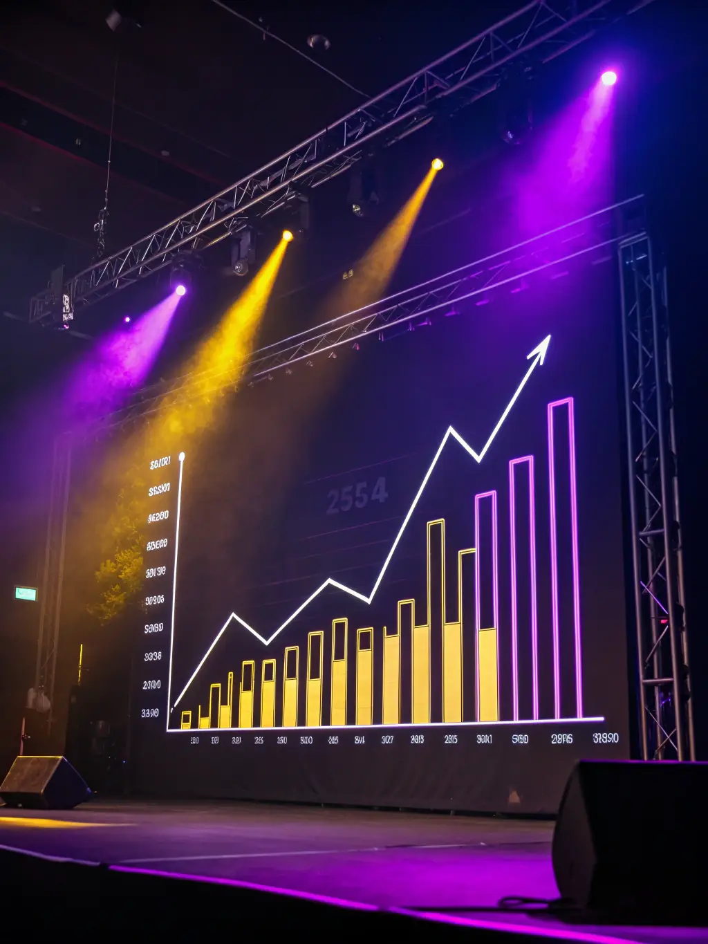 A graph showing the appreciation of wine asset values over time, highlighting the potential for investment growth.