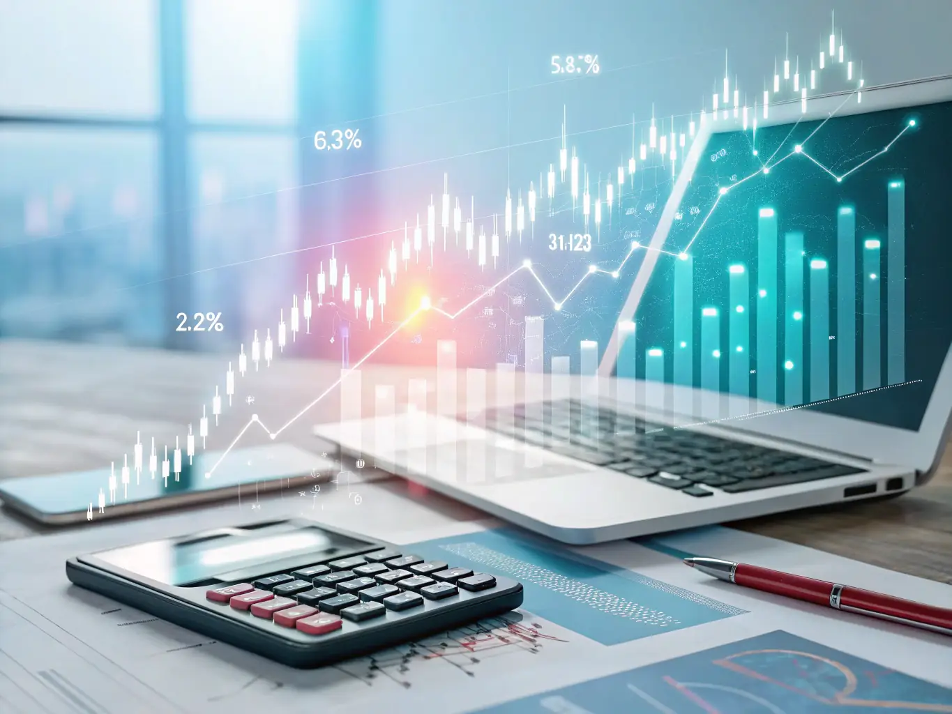 A graphical representation of yield aggregation, showing different investment streams converging to maximize returns on wine assets.